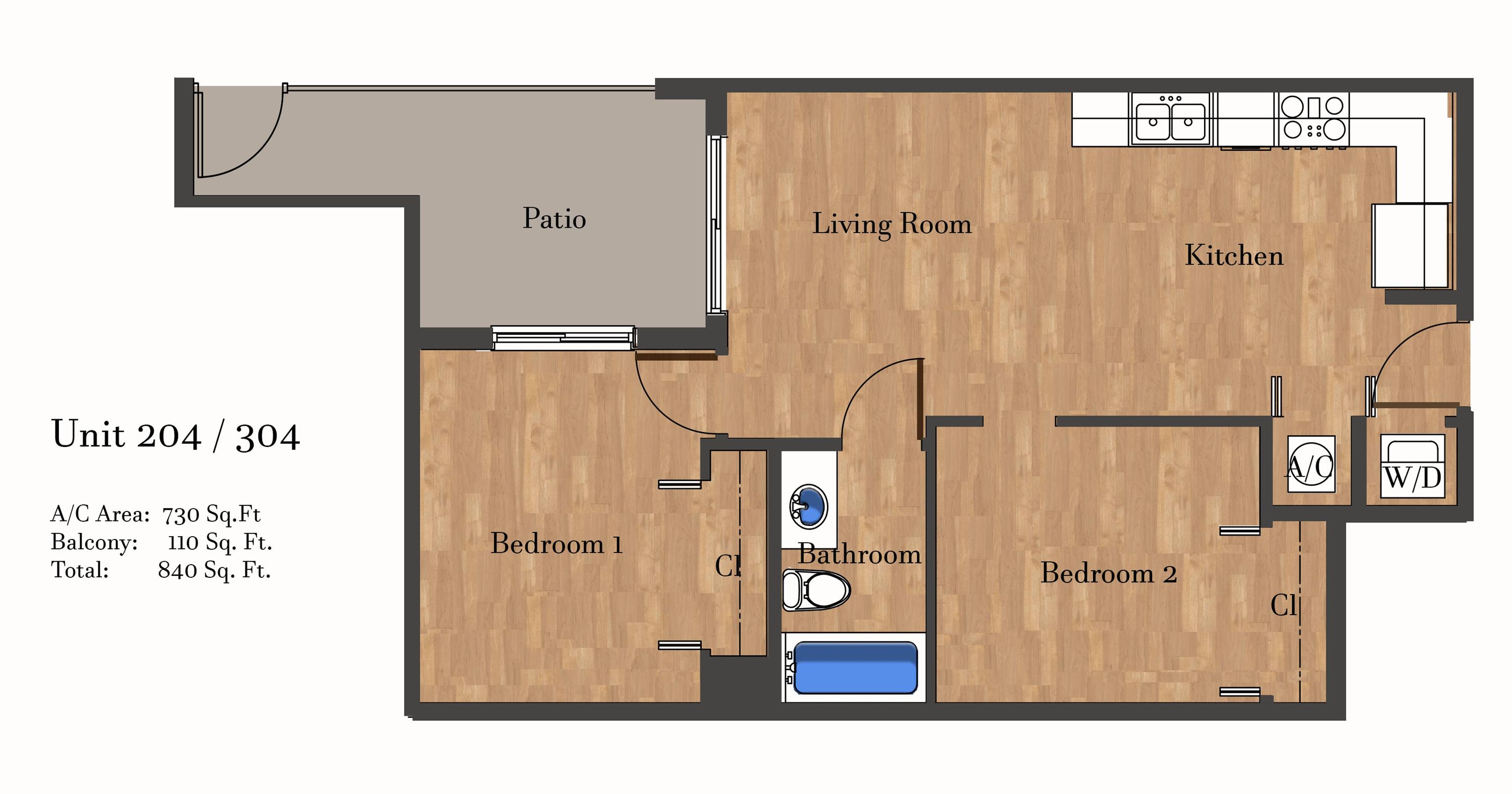 961 Southwest 7th Street - 204