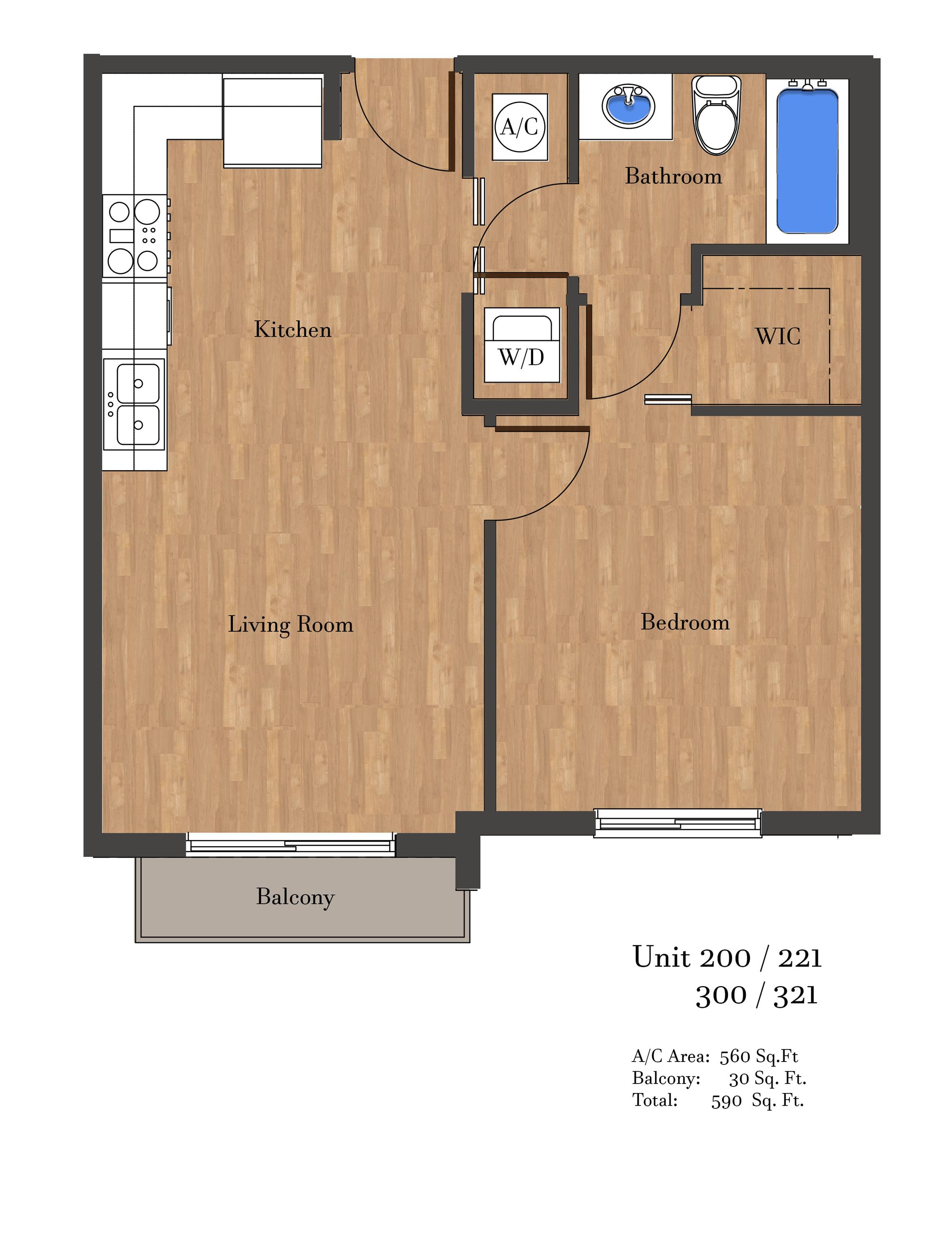 961 Southwest 7th Street - 321